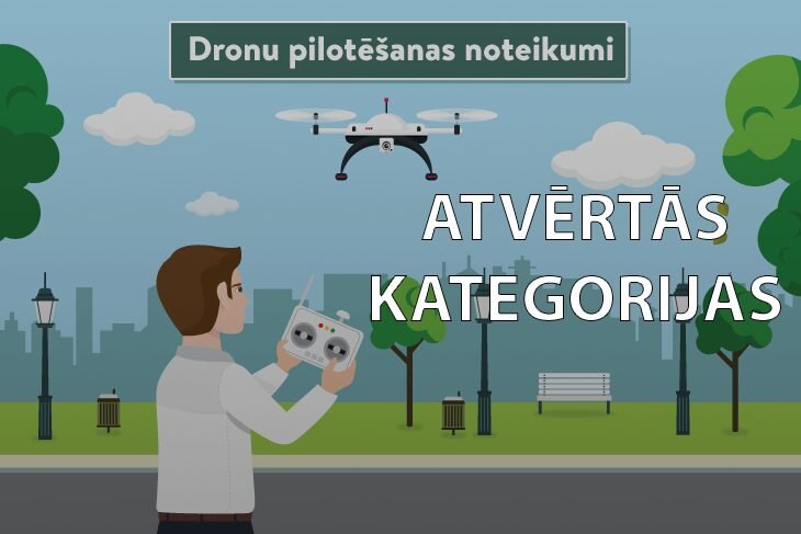 Dronu Atvērtās (A) Kategorijas