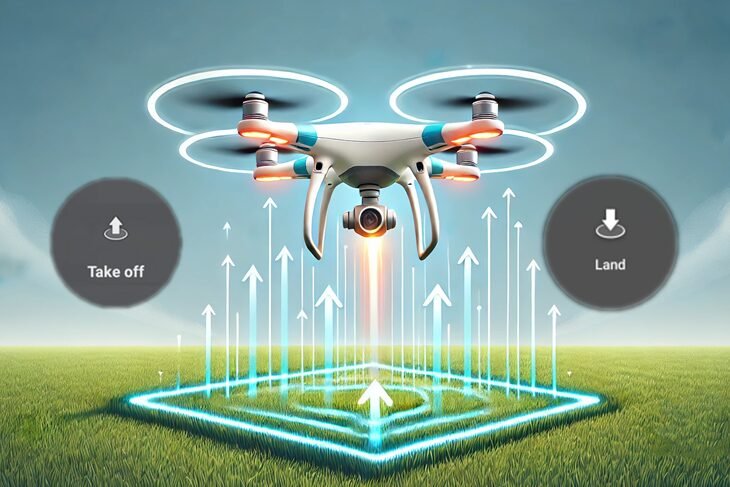 DJI Automātiskā Pacelšanās un Nosēšanās (Auto Take-Off / Landing)