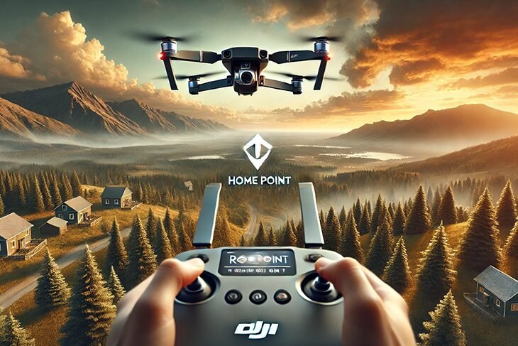 DJI RTH (Atgriešanās Mājās) Funkcija
