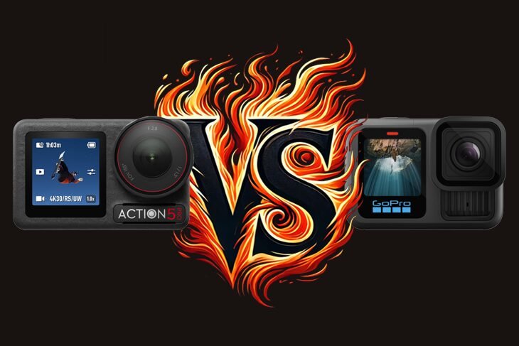 DJI Osmo Action 5 Pro VS GoPro Hero 13