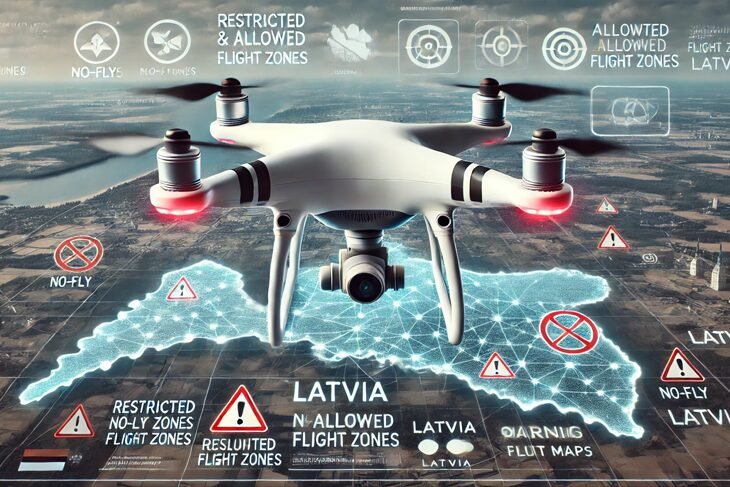 DJI dronu karšu manuāla atjaunošana