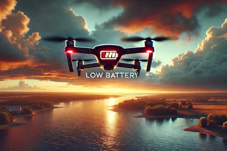 Zema baterijas līmeņa brīdinājumi: kad un kā pareizi atgriezt dronu?