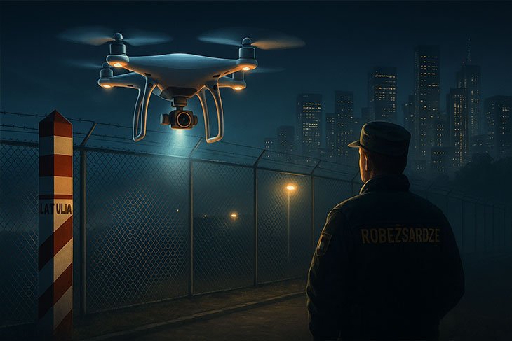 Bloga ieraksts par to, kā rīkoties, ja valsts iestādes pieprasa drona uzņemto video – likumiskās tiesības, autortiesības, obligātie dokumenti un veidi, kā aizsargāt savu materiālu.
